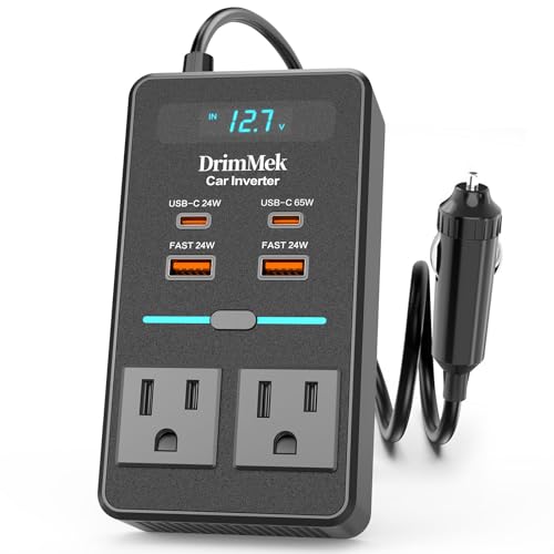 DrimMek 300W Car Power Inverter Adapter
