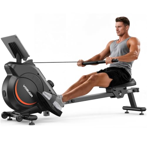 YOSUDA Magnetic Rowing Machine 350 LB Capacity