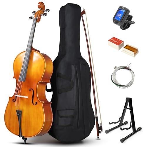 Ktaxon Full Size 4/4 Solid Wood Cello