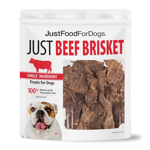 JustFoodForDogs Beef Brisket Dog Treats