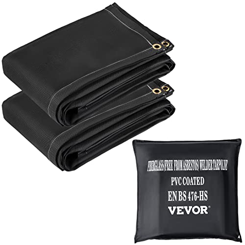 VEVOR Fire Suppression Blankets, 8' x 10', 2 Pack