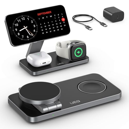 UEQ Foldable Wireless Charging Station for Apple Devices