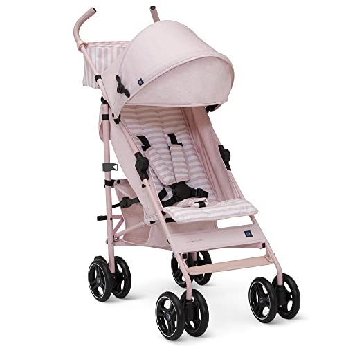Delta Children Stroller - Classic Lightweight Pink Stripes
