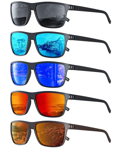 CIFOYA Polarized Sunglasses UV400 Protection 5PACK