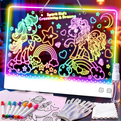 FlyLily Rechargeable LED Drawing Board