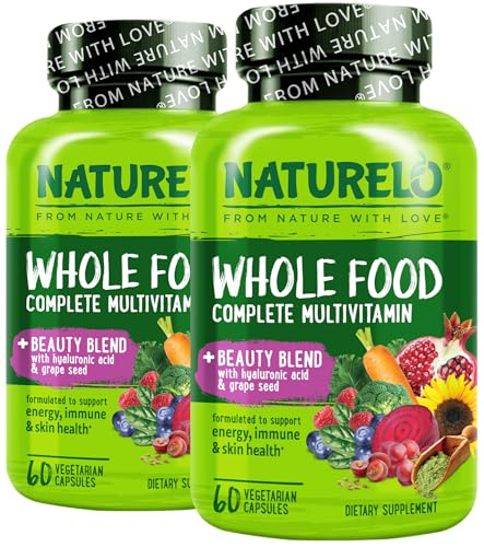 NATURELO Whole Food Multivitamin Beauty Blend