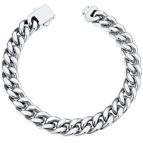ChainsHouse Stainless Steel Cuban Link Bracelet