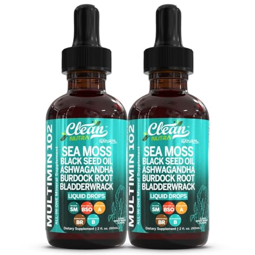 Clean Nutraceuticals Sea Moss Liquid Supplement