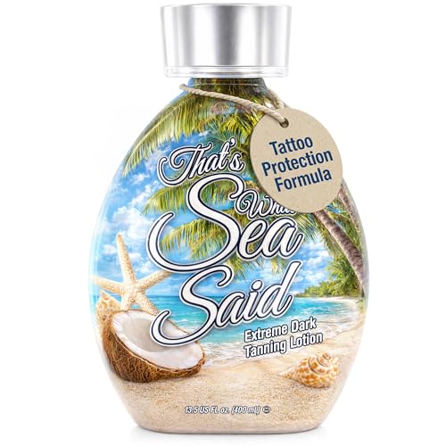 That's What Sea Said Tanning Lotion