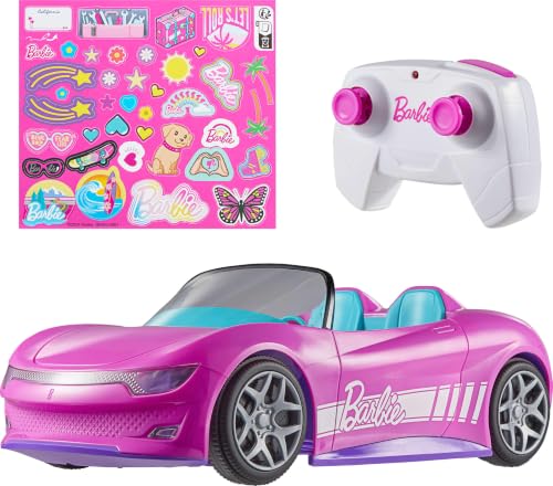 Hot Wheels Barbie Remote-Control Convertible