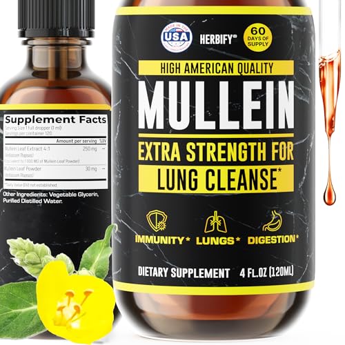 Herbify Mullein Lung Cleanse Drops