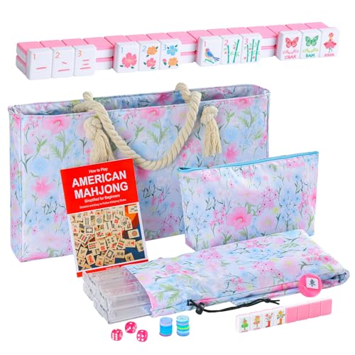 American Mahjong Set with Carrying Bag and Racks