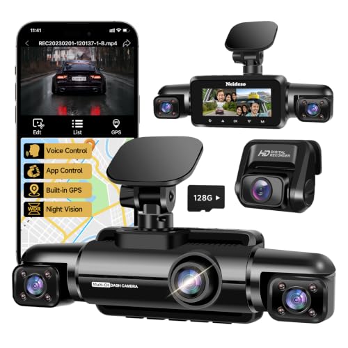 Neideso N300 360° 4-Channel Dash Cam
