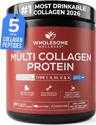 Wholesome Wellness Multi Collagen Protein Powder