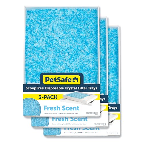 PetSafe ScoopFree Crystal Cat Litter Refill Trays