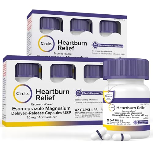 Esomeprazole Magnesium 20mg Heartburn Medicine