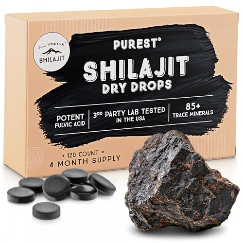 Pure Himalayan Shilajit Dry Drops