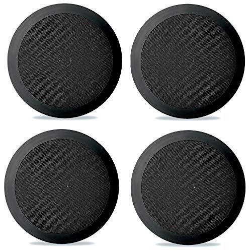 Pyle PDIC81RDBK 8 Inch In-Wall In-Ceiling Speakers