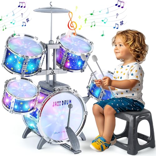 Upgraded Kids Drum Set
