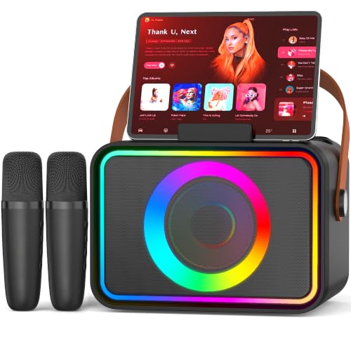 Ultramic Bluetooth Karaoke Machine with Wireless Mics