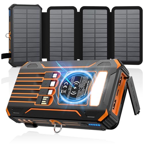 SOARAISE Solar Charger Power Bank 48000mAh