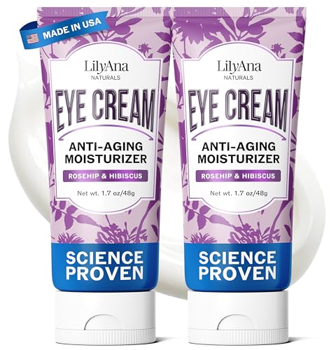 LilyAna Naturals Eye Cream, Anti Aging, 2-Pack
