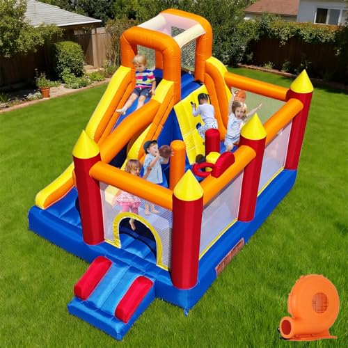 Baralir Inflatable Bounce House with Slide