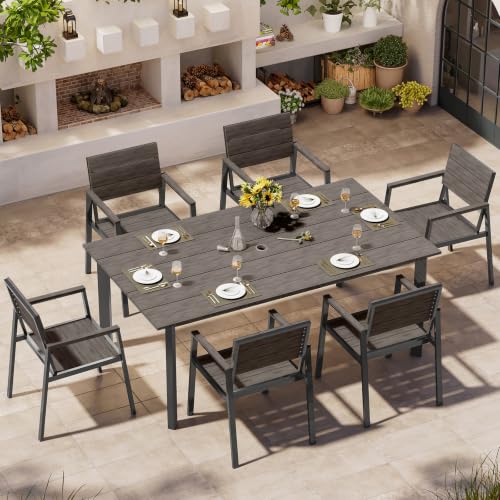 Oasbira Outdoor Dining Set for 6