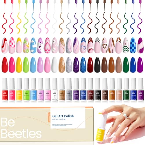 Beetles French Tip Gel Liner Set