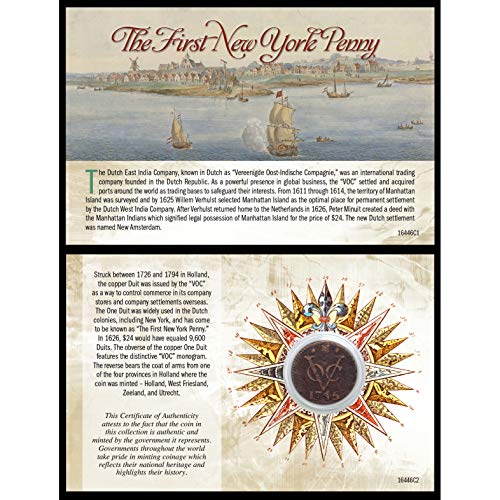 American Coin Treasures New York Penny Coin