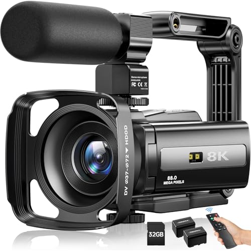 FlyFrost 8K UHD Video Camera Camcorder