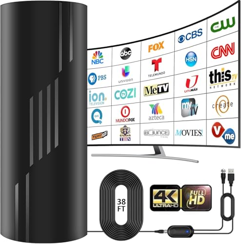 Arrasolt Melas 5000+ Miles TV Antenna