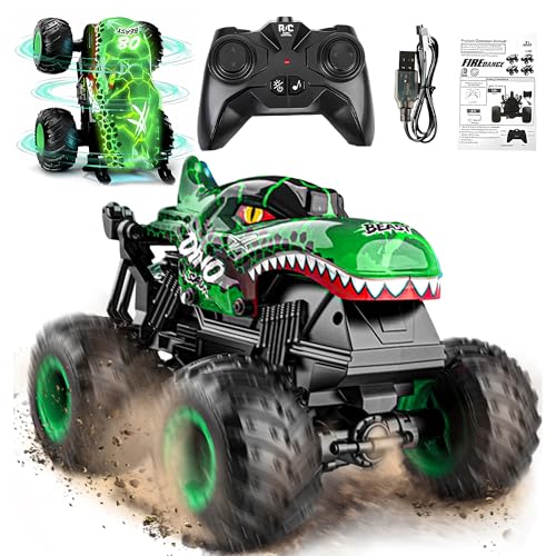 BEZGAR Remote Control Dinosaur Monster Truck