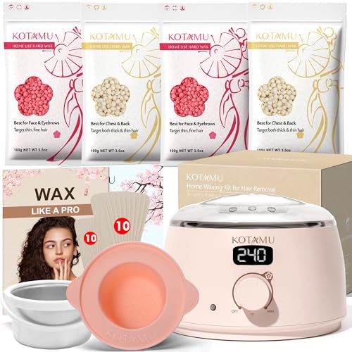 KOTAMU Digital Waxing Kit for Sensitive Skin
