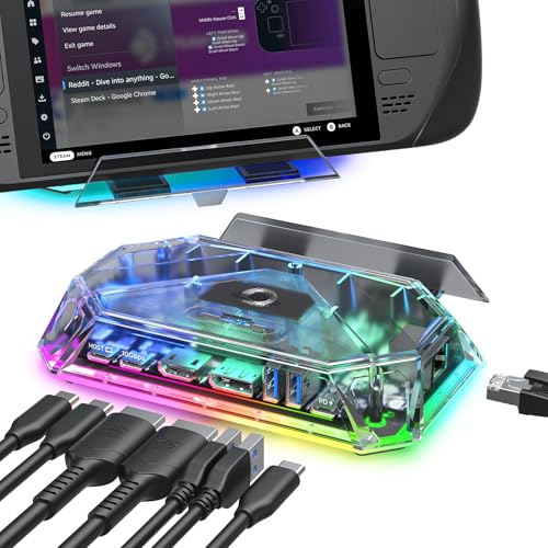 JSAUX 12-in-1 RGB Docking Station HB1201S