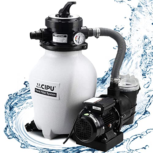 CIPU 12-inch Sand Filter Pump System SFPS12501
