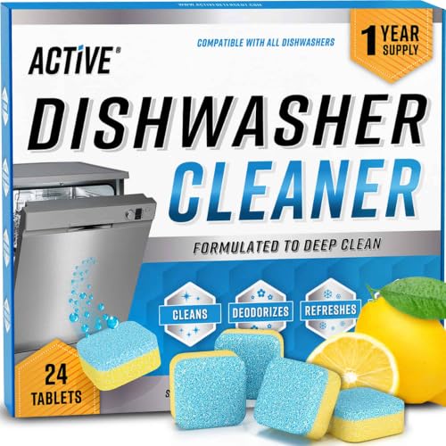 Dishwasher Cleaner and Deodorizer Tablets
