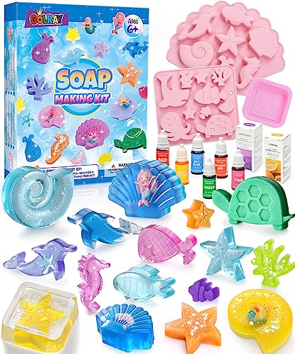 Golray Mermaid Soap Craft Kit