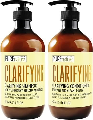 PURE NATURE LUX SPA Clarifying Shampoo & Conditioner Set