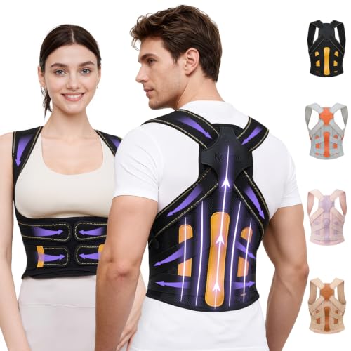 Pluclike Adjustable Posture Corrector Brace Medium