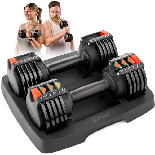 LifePro Adjustable Dumbbells 6-in-1 Set