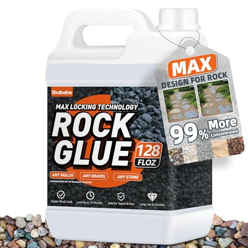 Shabebe Rock Glue Gravel Binder 1 Gallon