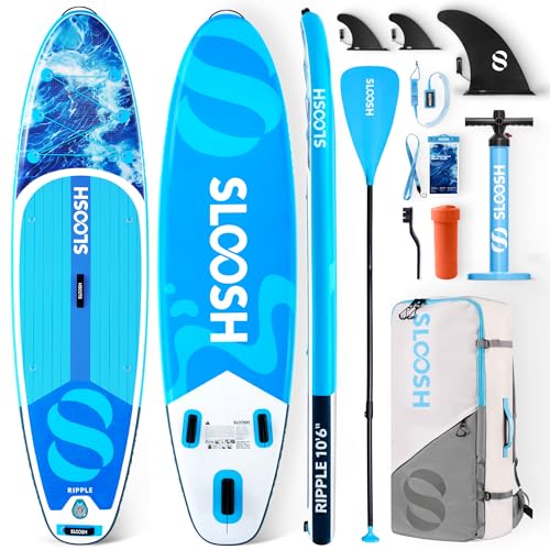 Sloosh Inflatable Paddle Board Coastal Splash