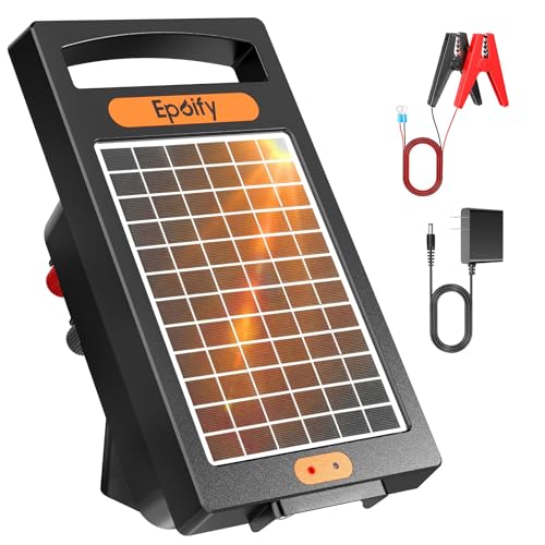 Epoify Solar Electric Fence Charger 10 Mile