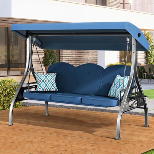 ZZW 3 Seat Convertible Swing Bed