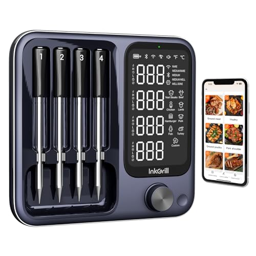 InkGrill Wireless Meat Thermometer with APP Control