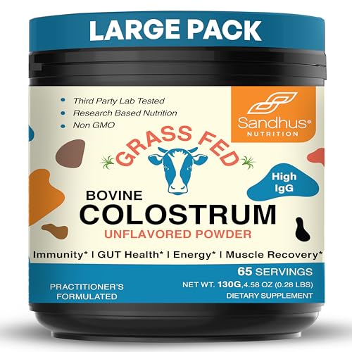 Grass Fed Bovine Colostrum Powder