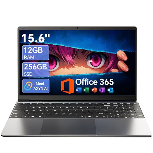 AKCHART 15.6" AI Laptop with Office 365
