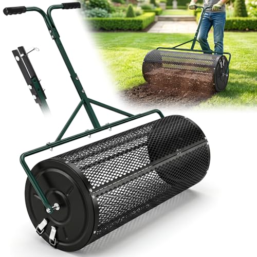 HVDI Metal Mesh Compost Spreader 36 Inch