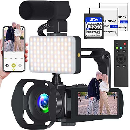 VETEK 8K UHD Camcorder with Night Vision